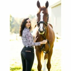 KL Select Gabrielle Full Seat Breeches -Farm House Tack Sales Shop KL Gabrielle.FS .Breech Black
