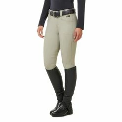 Kerrits Women's 3-Season Tailored Knee Patch Breech -Farm House Tack Sales Shop Kerrits 40681P Sand Side