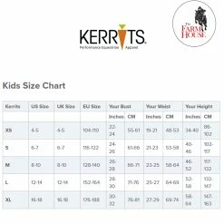 Kerrits Kids Ice Fil Full Seat Tech Tight -Farm House Tack Sales Shop Kerrits Kids.Shirts.and .Pants .Size .Charts 0241731d 7662 4408 a29b 7934bb26d6e5