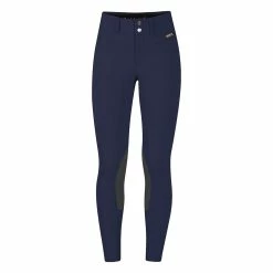 Kerrits Kids Crossover II Knee Patch Breech 25 Kerrits Kids Crossover II Knee Patch Breech -Farm House Tack Sales Shop Kids Crossover KP Navy 60537