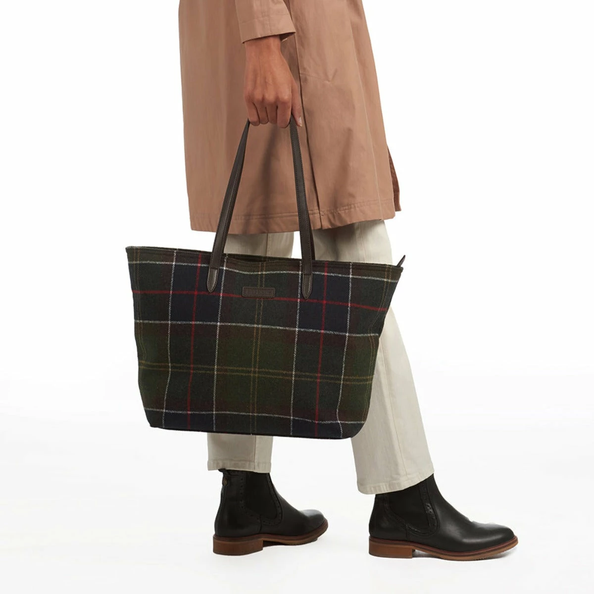 Barbour Witford Tartan Tote 3 Barbour Witford Tartan Tote - Image 3