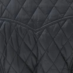 Barbour Women's Belted Country Utility Quilted Jacket -Farm House Tack Sales Shop LQU1639BK11 Barbour Belt.Quilted.Utility.Jacket Black Detail