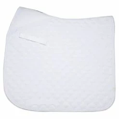 Lettia CoolMax ProSeries Dressage Pad -Farm House Tack Sales Shop LettiaProSeriesDressage white