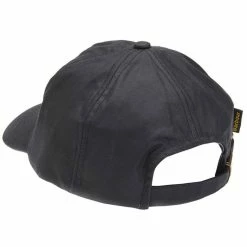 Barbour Wax Sports Cap 20 Barbour Wax Sports Cap -Farm House Tack Sales Shop MHA0005BK91 ss17 cf detaila