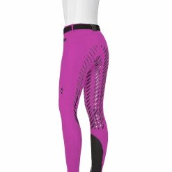 Equiline ColeenF Women's B-Move Full Seat High Waisted Breeches 7 Equiline ColeenF Women's B-Move Full Seat High Waisted Breeches -Farm House Tack Sales Shop N08971 Coleenf 071 rear DEA
