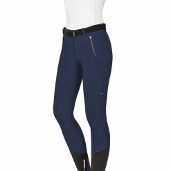 Equiline CantaK Women's B-Move Knee Patch Breeches -Farm House Tack Sales Shop N08975 Cantak 002 Front DEA