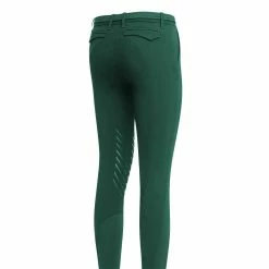 Equiline Women's CrendaK B-Move Knee Grip Breeches 11 Equiline Women's CrendaK B-Move Knee Grip Breeches -Farm House Tack Sales Shop N09023 Crendak Equiline KP.B Move.Breeches Green.Pepper 02