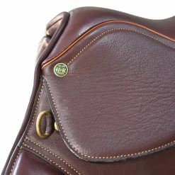 HDR Pro A/O 16 1/2" Close Contact Saddle -Farm House Tack Sales Shop NEW C1380 HDR Pro.AO 16.5in Havana Close.Contact.Saddle 01