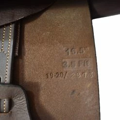 HDR Pro A/O 16 1/2" Close Contact Saddle -Farm House Tack Sales Shop NEW C1380 HDR Pro.AO 16.5in Havana Close.Contact.Saddle 08