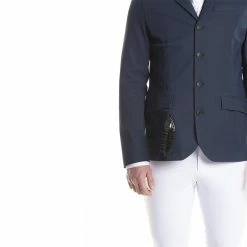 Oscar & Gabrielle Men's Jean Light Show Jacket -Farm House Tack Sales Shop OG Jean blu2