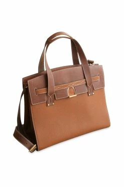 Oakbark & Chrome Stable Tote -Farm House Tack Sales Shop OakbarkChrome StableTote oblique