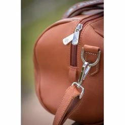 Penelope Bowl Bag -Farm House Tack Sales Shop Penelope Bowl.Bag Brandy Zipper