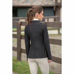 RJ Classics Harmony Ladies' Mesh Show Coat -Farm House Tack Sales Shop RJ Ladies Harmony black 31241.1584453338.1280.1280