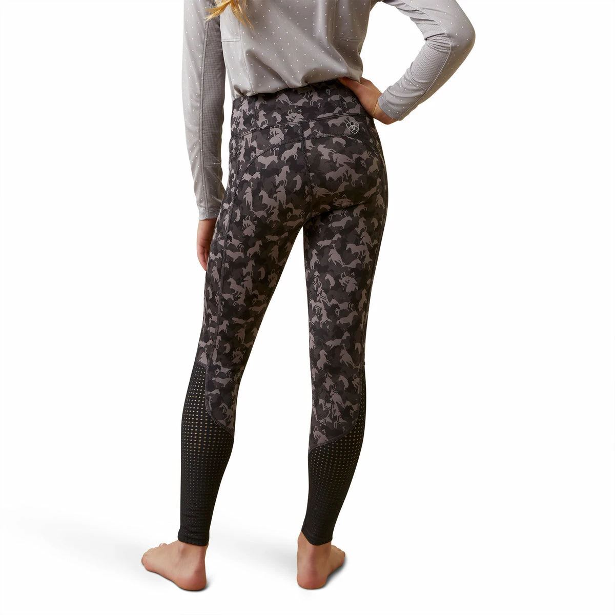 Ariat Youth EOS Knee Patch Tight 2 Ariat Youth EOS Knee Patch Tight - Image 2