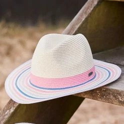 Barbour Amelda Fedora 16 Barbour Amelda Fedora -Farm House Tack Sales Shop SS23 Accessories Barbour Amelda Fedora Multi LHA0501MI11 05