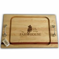 SVM Serving Board With Farm House Tack