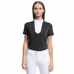 Samshield Women's Apollina Show Shirt -Farm House Tack Sales Shop Sam Apollina blklur1