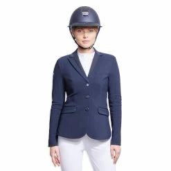 Samshield Women's Louisa Competition Jacket -Farm House Tack Sales Shop Sam Louisa Navy1