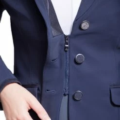 Samshield Women's Louisa Competition Jacket -Farm House Tack Sales Shop Sam Louisa Navy2