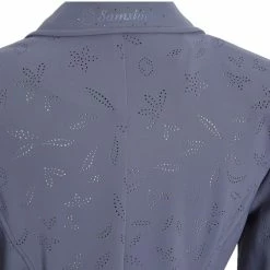Samshield Women's Alix Air Competition Jacket -Farm House Tack Sales Shop Samsheild Alix.Air Slate.Grey Detail