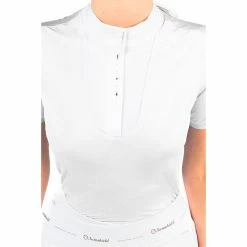 Samshield Women's Apollina Show Shirt -Farm House Tack Sales Shop Samshield APOLLINA TT whitelurex 00
