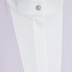 Samshield Women's Apollina Show Shirt -Farm House Tack Sales Shop Samshield Apollina Lila Front Detail