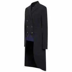 Samshield Women's Frac Alcantara Shadbelly Show Jacket 17 Samshield Women's Frac Alcantara Shadbelly Show Jacket -Farm House Tack Sales Shop Samshield Frac.Alcantara Navy Front