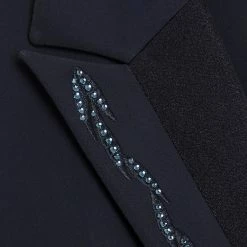 Samshield Women's Frac Crystal Flower Shadbelly -Farm House Tack Sales Shop Samshield Frac.Crysta.Flower Navy Detail