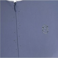 Samshield Women's Louison Long Sleeve Show Shirt -Farm House Tack Sales Shop Samshield Louisen LS.Show .Shirt Tempest Front.Detail