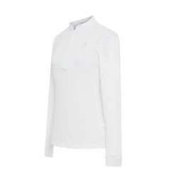 Samshield Women's Louison Long Sleeve Show Shirt -Farm House Tack Sales Shop Samshield Louison.LS White Front