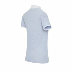 Samshield Women's Louison Short Sleeve Show Shirt -Farm House Tack Sales Shop Samshield Louison.SS Powder.Blue Back