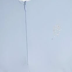 Samshield Women's Louison Short Sleeve Show Shirt -Farm House Tack Sales Shop Samshield Louison.SS Powder.Blue Detail