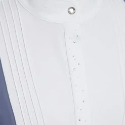 Samshield Women's Sixtine Show Shirt 29 Samshield Women's Sixtine Show Shirt -Farm House Tack Sales Shop Samshield Sixtine SS.Show .Shirt Tempest Front.Detail