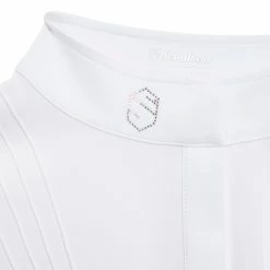 Samshield Women's Sophia Long Sleeve Shirt -Farm House Tack Sales Shop Samshield Sophia White.Jacquard Collar