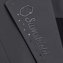 Samshield Women's Victorine Crystal Rain Show Jacket -Farm House Tack Sales Shop Samshield Victorine.Crystal.Rain .Show .Coat Anthracite Logo