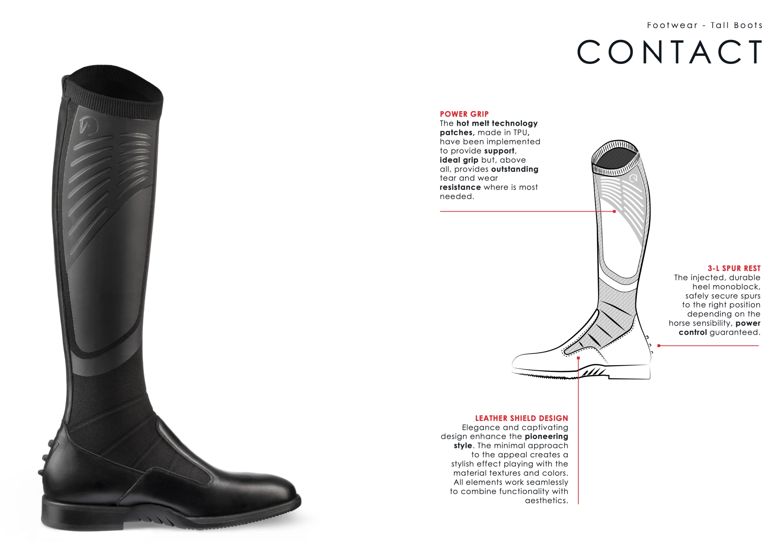 EGO 7 Contact Tall Boot 9 EGO 7 Contact Tall Boot - Image 9