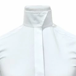 Essex Classics Girls Danny & Ron's Rescue Wrap Collar Short Sleeve Show Shirt 7 Essex Classics Girls Danny & Ron's Rescue Wrap Collar Short Sleeve Show Shirt -Farm House Tack Sales Shop Short.Sleeve.Wrap .Collar Buttoned Wht 00