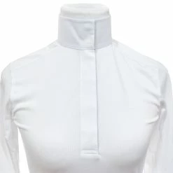Essex Classics Ladies "Princess Flora" Fitted Style Straight Collar Long Sleeve Show Shirt -Farm House Tack Sales Shop Straight.Collar Long.Sleeves Buttoned Wht 00 7b4d215e 9f67 4c70 8fb1 9a341066d84e