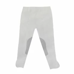 Tailored Sportsman Low Rise Front Zip Vintage Knee Patch Breeches -Farm House Tack Sales Shop T.Sports 1967 wht gry 4 64872f19 909c 4cad 8b8d fac866799da7