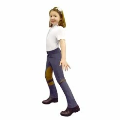 Tailored Sportsman Child's Front Zip Trophy Hunter Jodhpurs -Farm House Tack Sales Shop T.sports wht.iceblue.zip bluentan.jods ariat.paddock.boots
