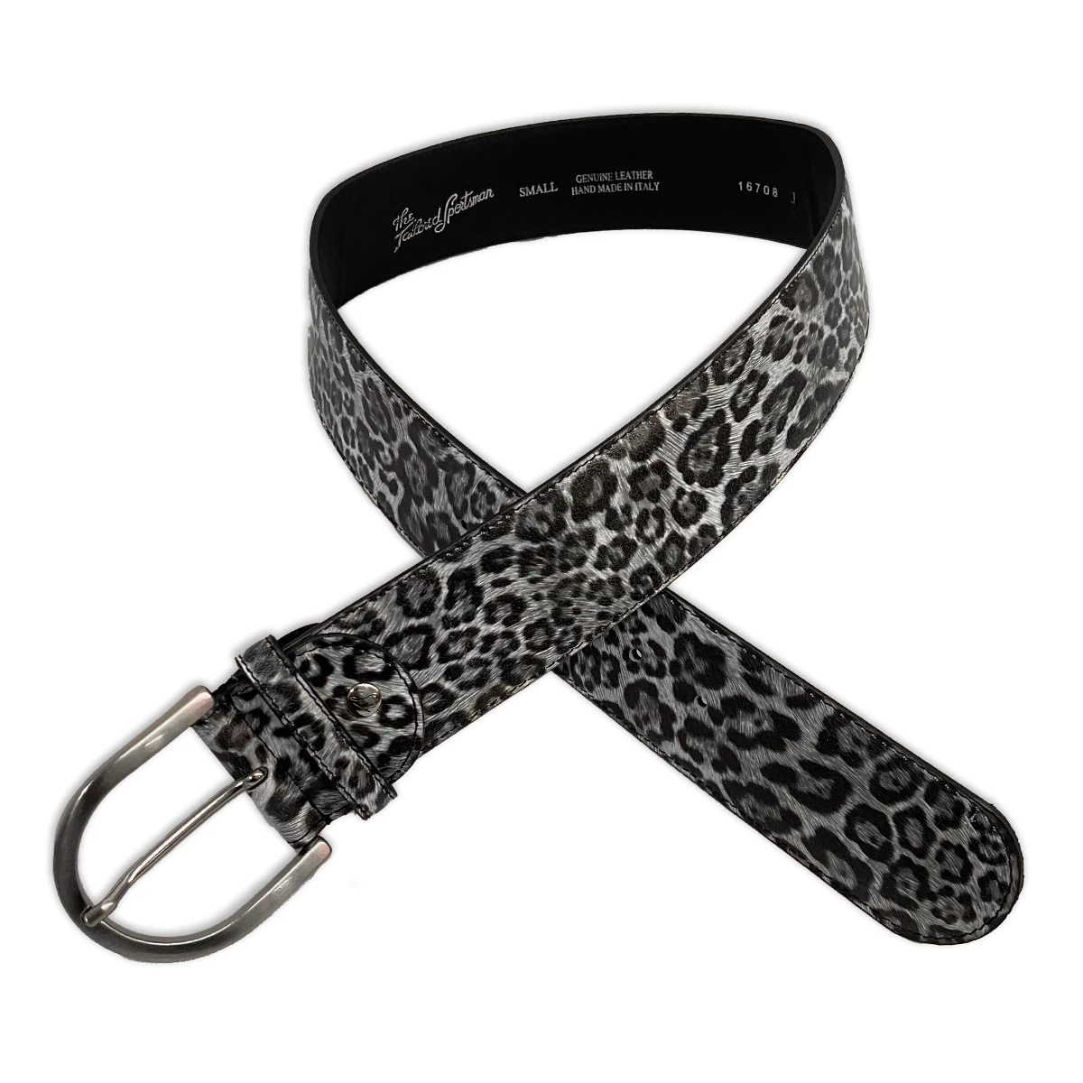 Tailored Sportsman Grey Leopard Belt 1 Tailored Sportsman Grey Leopard Belt