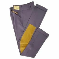 Tailored Sportsman Child's Front Zip Trophy Hunter Jodhpurs -Farm House Tack Sales Shop TS 3969 childs jod purp.heart tan