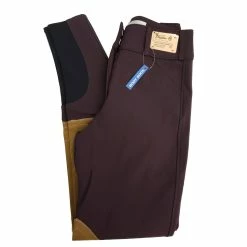 Tailored Sportsman Girls Sock Bottom Trophy Hunter Breeches -Farm House Tack Sales Shop TS breeches girls 3920 Boysenberry sock.bottom