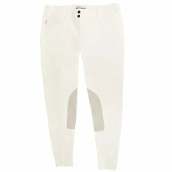Tailored Sportsman Girls Sock Bottom Trophy Hunter Breeches -Farm House Tack Sales Shop Tailored.Sportsman 3920 White Bootsock.Breeches 00