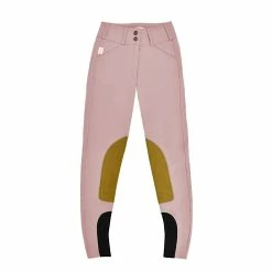 Tailored Sportsman Girls Sock Bottom Trophy Hunter Breeches -Farm House Tack Sales Shop Tailored.Sportsman Pinky.Tan 3920 Sock.Bottom.Breech 00