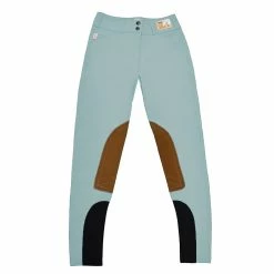 Tailored Sportsman Girls Sock Bottom Trophy Hunter Breeches -Farm House Tack Sales Shop Tailored.Sportsman Spa blue bootsock