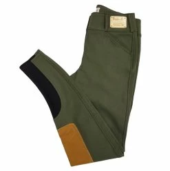 Tailored Sportsman Girls Sock Bottom Trophy Hunter Breeches -Farm House Tack Sales Shop Tailoredsportman Loden breeches