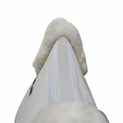 ThinLine Trifecta Half Pad With Sheepskin Rolls 18 ThinLine Trifecta Half Pad With Sheepskin Rolls -Farm House Tack Sales Shop ThinLine Trifecta White 94847.1587493858.1280.1280