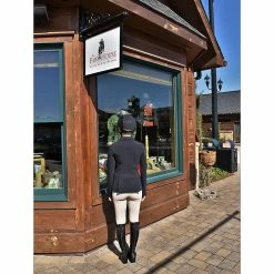 Vestrum Women's Devon Show Coat -Farm House Tack Sales Shop Ves Hunter Blk3