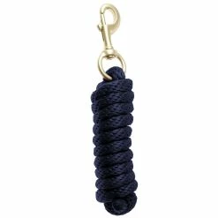 Roma Continental Lead Rope -Farm House Tack Sales Shop WB Continental.Lead Navy 00